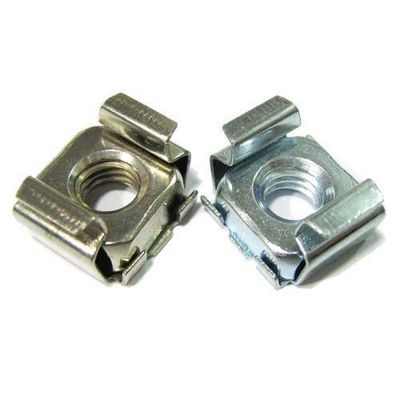 Metrisches Messsystem Edelstahl-Quadrat-Käfig-Nuss-Clip-Nuss für Messingprodukte