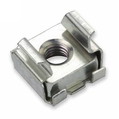 Metrisches Messsystem Edelstahl-Quadrat-Käfig-Nuss-Clip-Nuss für Messingprodukte