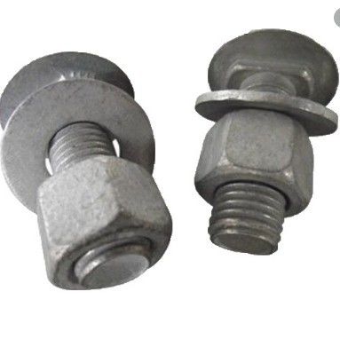 Hot Dip Galvanized Round Head Guardrail Splice Schraube und Mutter mit ANSI-Standard