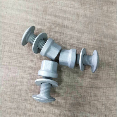 Hot Dip Galvanized Round Head Guardrail Splice Schraube und Mutter mit ANSI-Standard