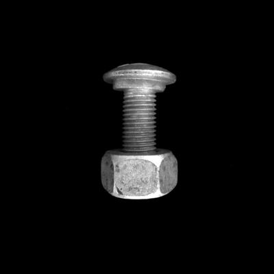 Hot Dip Galvanized Round Head Guardrail Splice Schraube und Mutter mit ANSI-Standard