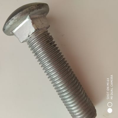 Hot Dip Galvanized Round Head Guardrail Splice Schraube und Mutter mit ANSI-Standard