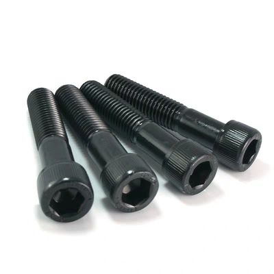 ASTM A574 Schwarzes Oxid Veredelung Hexagon Steckdose Kopf Kappe Schrauben DIN912 in der Industrie-Standard