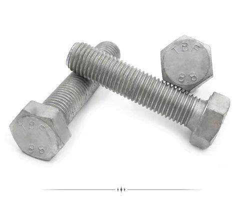 ISO9001 2008 Zertifizierte Hochfestigkeit Hexbolz Klasse 8.8 DIN933 DIN931 Herstellung