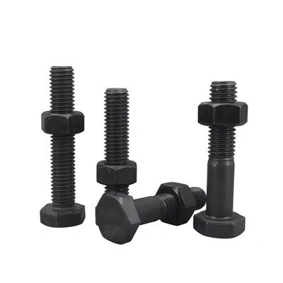 ZINK Veredelung 8.8 Grade Hexbolzen und -muttern M6-M36 M10 DIN933 934 für industrielle Anwendungen