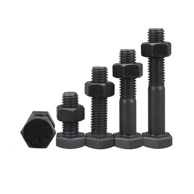 ZINK Veredelung 8.8 Grade Hexbolzen und -muttern M6-M36 M10 DIN933 934 für industrielle Anwendungen