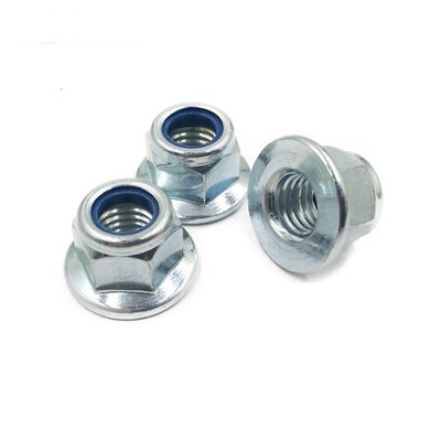 M2-M100 Hex Flansche Nylock-Nuss Direktlieferung Beste mit Zn HDG schwarz Plain Finish
