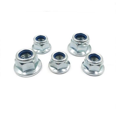 M2-M100 Hex Flansche Nylock-Nuss Direktlieferung Beste mit Zn HDG schwarz Plain Finish