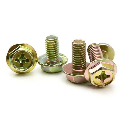 Direktlieferung von DIN6921 Hex Flanschbolzen mit DIN-Standard und ISO9001-Zertifikat