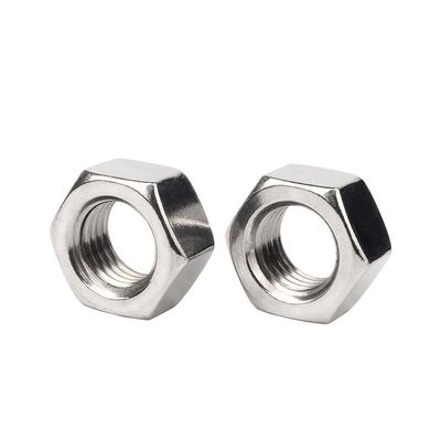 Gelb-Zinkplattierte Edelstahl SS304 SS316 A2 A4 70 80 Hex-Nuss DIN934 Direkt