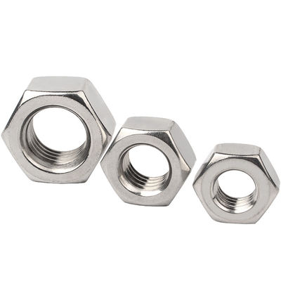Gelb-Zinkplattierte Edelstahl SS304 SS316 A2 A4 70 80 Hex-Nuss DIN934 Direkt