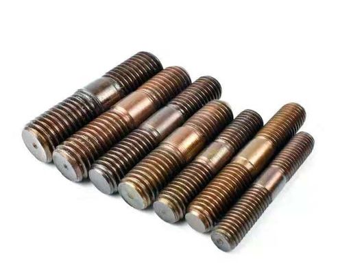 Zink-Finierung DIN Standard-Stud-Schraube ASTM A193 Gr B7 für Schwerlastanwendungen