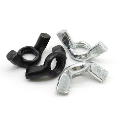 Versandfachbefestigungsmittel 304 Edelstahl Schmetterlingsschraube mit schwarzer Oxidveredelung