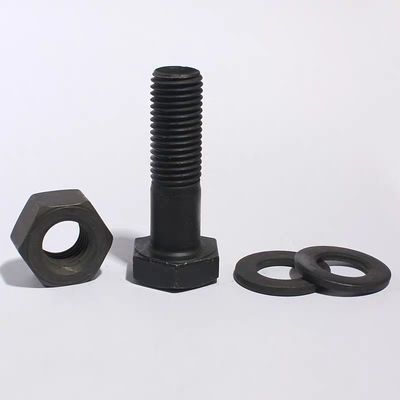 BLACK Finish DIN7990 Sechseckenschrauben für Stahlkonstruktionen in Stahl