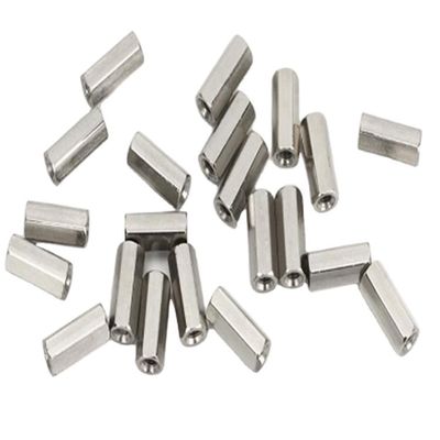 DIN Standard Plain Zink Galvanized Hexagon Long Nut M5-120 für die Verbindung von Verbindungsknallen