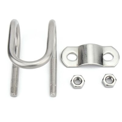 Kostenlose Proben zur Verfügung gestellt U-Bolt-Klemme für Rohre M6-M64 aus Kohlenstoffstahl/Edelstahl