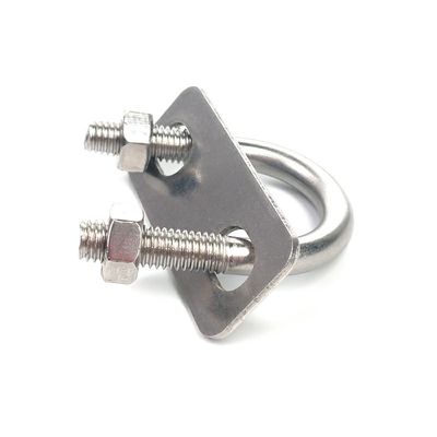Kostenlose Proben zur Verfügung gestellt U-Bolt-Klemme für Rohre M6-M64 aus Kohlenstoffstahl/Edelstahl