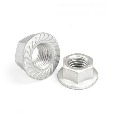 M2-M30 304 Edelstahl-Nylon-Sperrenmutter für Schwerlastanwendungen DIN6923