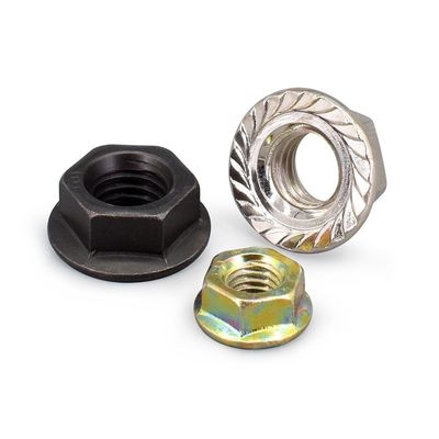 M2-M30 304 Edelstahl-Nylon-Sperrenmutter für Schwerlastanwendungen DIN6923
