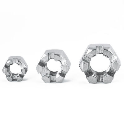 Einfach gefertigt, feine Zähne, Blütennuss Din935 extra große äußere hexagonale Spaltnüsse