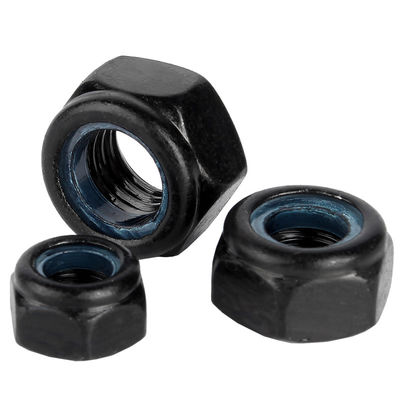 Verbindungsmittel DIN985 Metrische Edelstahl-Hexflansche Nylon-Sperrmutter
