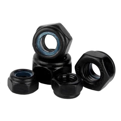 Verbindungsmittel DIN985 Metrische Edelstahl-Hexflansche Nylon-Sperrmutter