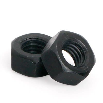 Oxidierte schwarze Schweißhexagonale Nuss 8.8 für Metersysteme