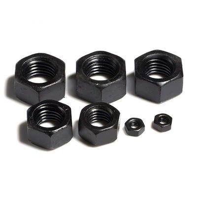 Oxidierte schwarze Schweißhexagonale Nuss 8.8 für Metersysteme