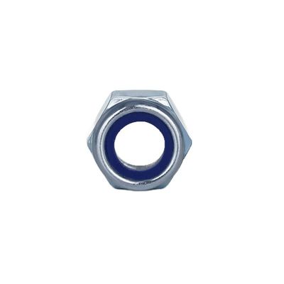 Schwarze Oxidveredelung DIN985 Nylon Hexagonal Anti-Rutsch-Selbstverschluss-Nuss