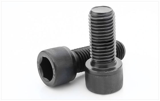 Schwarzer Stahl DIN 912 12.9 Hex Allen Schlüsselschnalle M8 M25 Grade 12.9 Zertifikat ISO9001