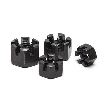 8.8/10.9/12.9 Ect Grade Metric Slotted Nut DIN935 für Festigkeits- und Messsystem