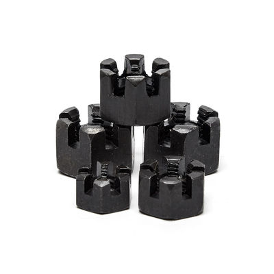 8.8/10.9/12.9 Ect Grade Metric Slotted Nut DIN935 für Festigkeits- und Messsystem