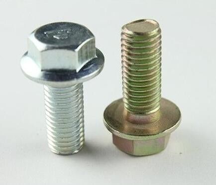 Einfache Veredelung M8 Flansche Titanschrauben perfekt für verschiedene industrielle Maschinen