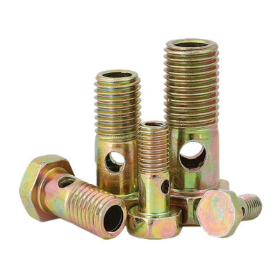 Mechanische M16 4.8/6.8/8.8 Banjo-Schraube Hohlschraube für Fahrzeugbefestigungen