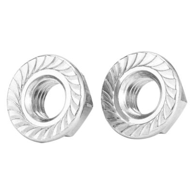 304 Edelstahl Hexagonal-Spline Flansche Nuss DIN6923 Nylon Schloss Gebäude wichtig