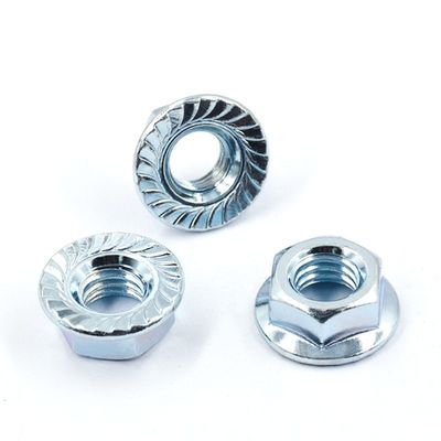 304 Edelstahl Hexagonal-Spline Flansche Nuss DIN6923 Nylon Schloss Gebäude wichtig