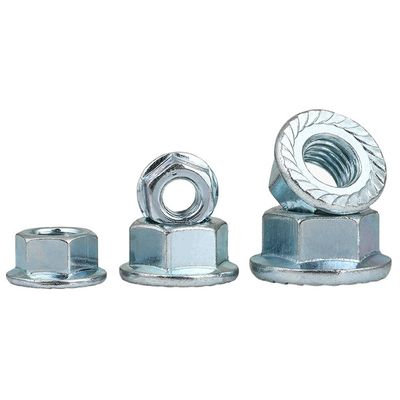 304 Edelstahl Hexagonal-Spline Flansche Nuss DIN6923 Nylon Schloss Gebäude wichtig