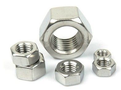 Automobilindustrie Verzinkte Weißblaue Zinkplattierte Hex-Nuss DIN934 Bolzen und Nüsse