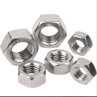 Weiße Zinkplattierte Hex-Nüsse für die allgemeine Industrie