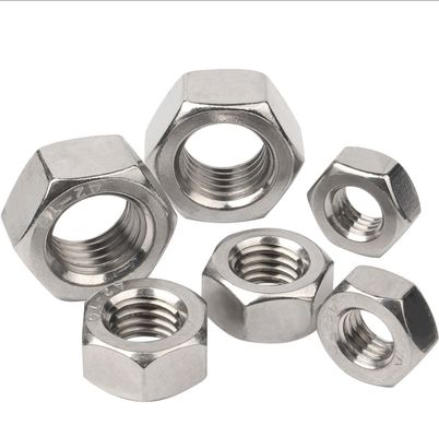 Weiße Zinkplattierte Hex-Nüsse für die allgemeine Industrie
