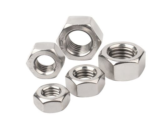 Weiße Zinkplattierte Hex-Nüsse für die allgemeine Industrie