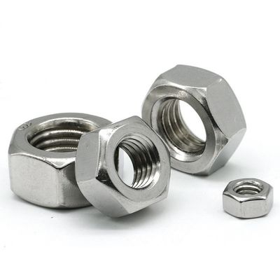 Weiße Zinkplattierte Hex-Nüsse für die allgemeine Industrie