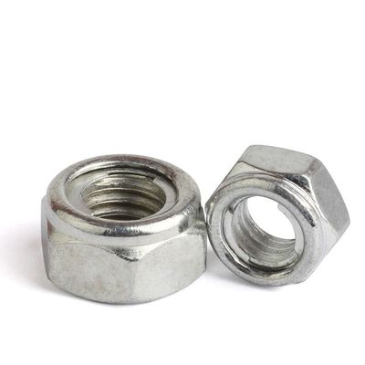 Nüsse Metallinsert DIN980 M8 M10 M12 M16 Edelstahl Hex-Sperrnut ASTM Schrauben und Nüsse