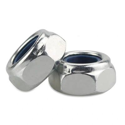 Nüsse Metallinsert DIN980 M8 M10 M12 M16 Edelstahl Hex-Sperrnut ASTM Schrauben und Nüsse