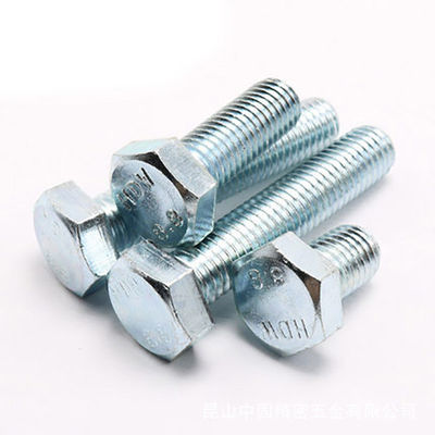 Klasse 4.8 8.8 10.9 12.9 M6-M36 M10 DIN931 DIN933 Hexbolzen für industrielle Anwendungen