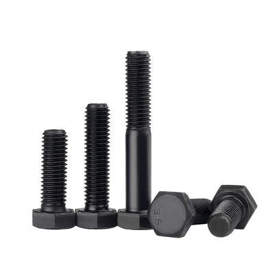 ISO9001-zertifizierte M6-M36 M10 Schwarze Hex-Schrauben-Nusswaschmaschine 8.8 12.9 Qualität nach DIN-Standard