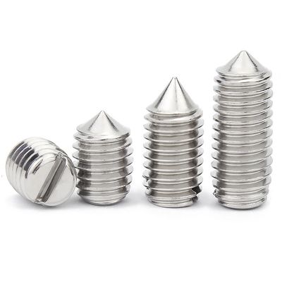Hochfeste schwarze Oxid-Runde Flat End Slotted Maschine Set Schraube mit Custom Common