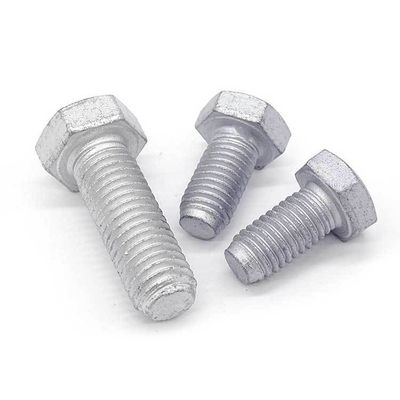 Hohe Festigkeit HDG Hot Dip Galvanized DIN933 DIN931 Hexagon Hex Head Bolts für Stahl