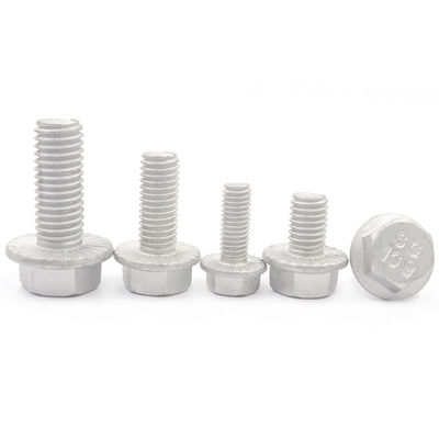 Direktversorgung Hot Dip Galvanized HDG Plated Hex Flange Bolt DIN6921 für den Bau