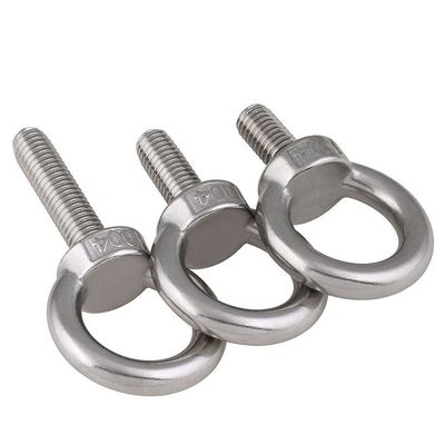 Direktlieferung Custom A2 70 A4 80 Edelstahl Dreiecksring Lifting Hook Eye Bolts